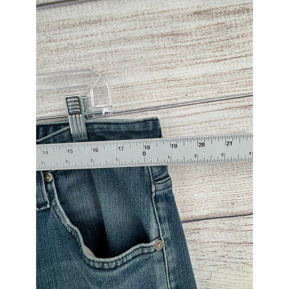 AG Adriano Goldschmied Distressed 360 Tellis Modern Slim Jeans Mens 38x33 Blue - Picture 10 of 11